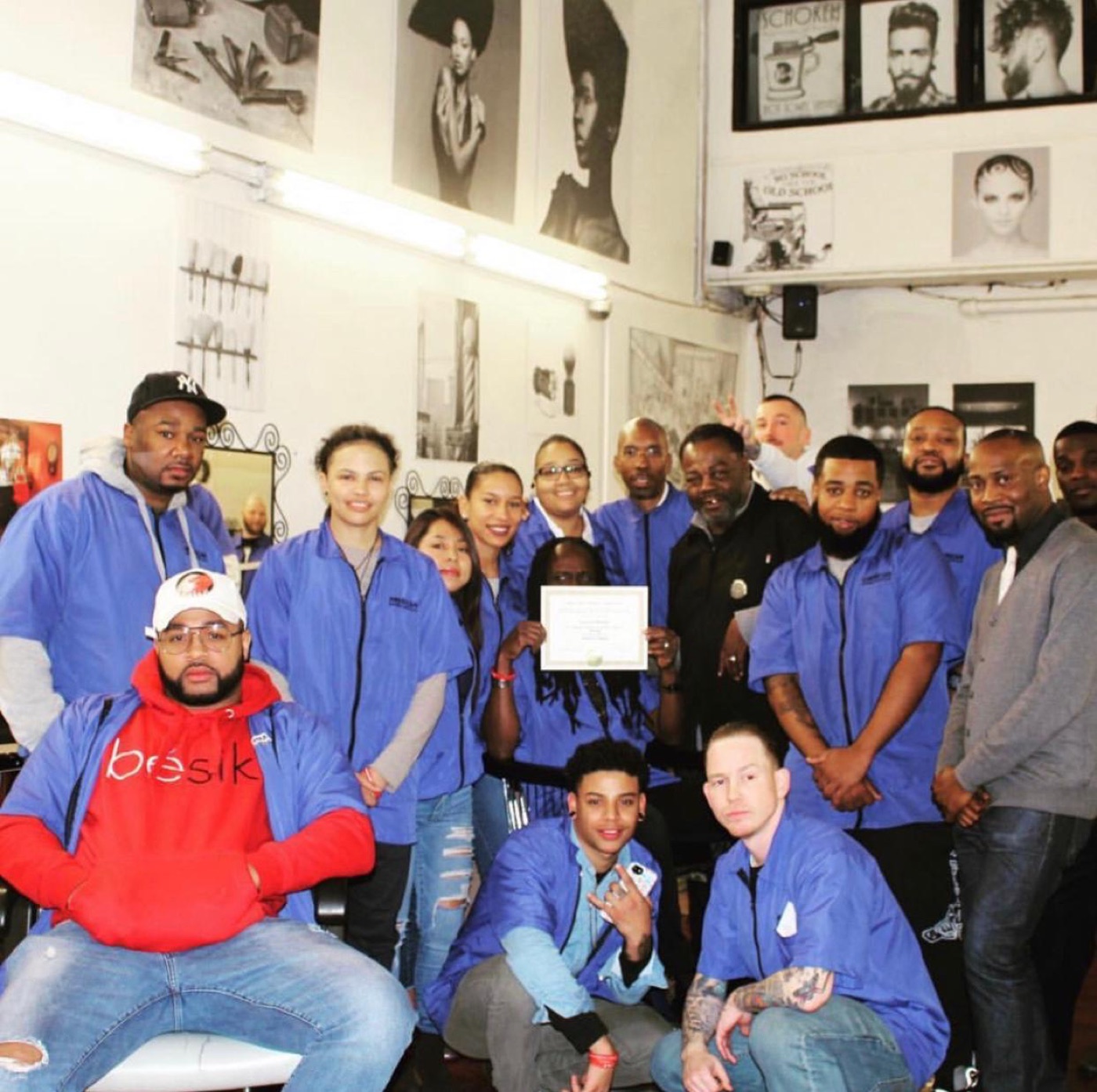 Class group holding certificate