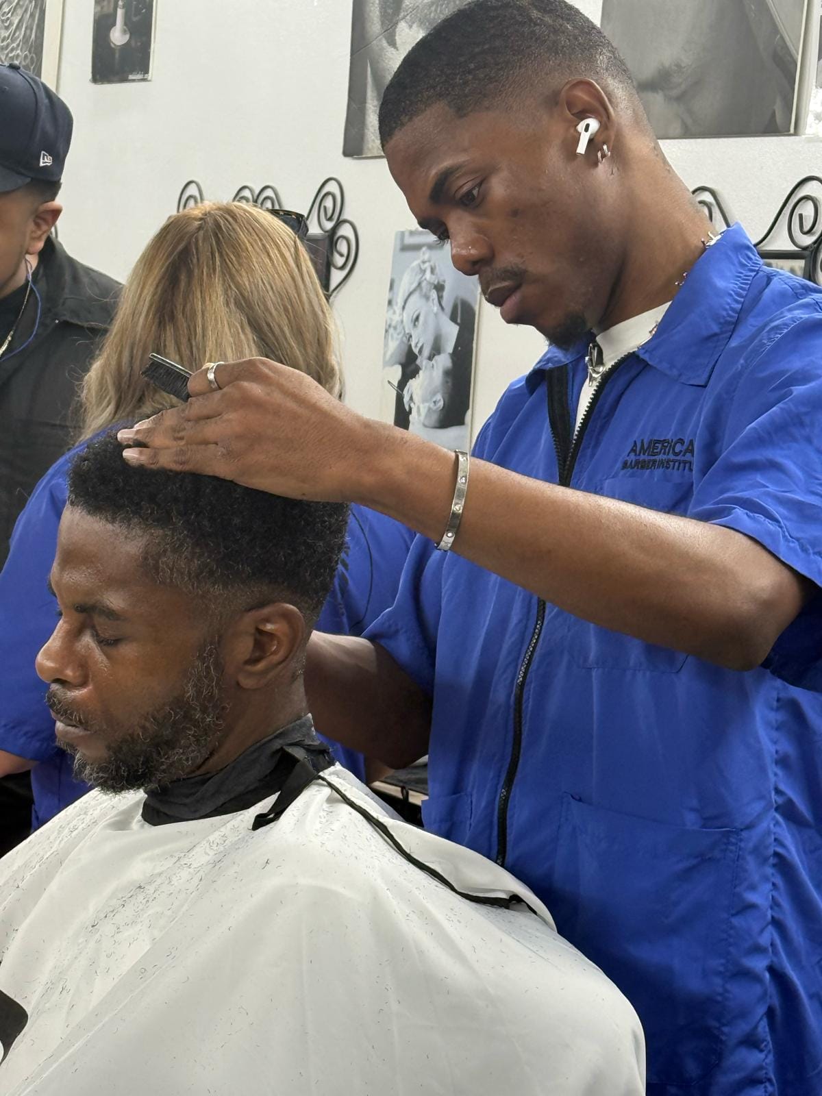 Untouchable Cutz — barbershop opened by a licensed barber